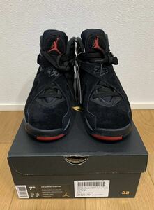 新品未使用　NIKE air jordan 8 retro black cement size:25.5cm エアージョーダン8 サイズ:25.5cm