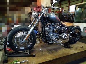 【ジャンク】2001年　Harley　FXSTC　改造途中　