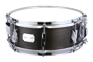 YAIBA2 Maple 5.5x14 Snare Drum Antique Ebony Mat LQ