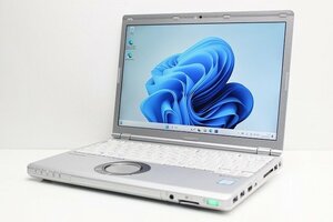 1円スタート ノートパソコン Windows11 Panasonic レッツノート CF-SZ6 第7世代 Core i5 SSD256GB メモリ8GB 12.1 Windows10 カメラ