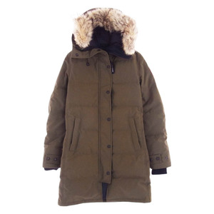 CANADA GOOSE カナダグース 2302JL サザビーリーグ Mackenzie Parka Heritage マッケンジー パーカ カーキ系 S【中古】