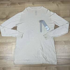 極美中古Rick Owens/Oversized Round Neck/Natural/RU18S5627C/Size One Size