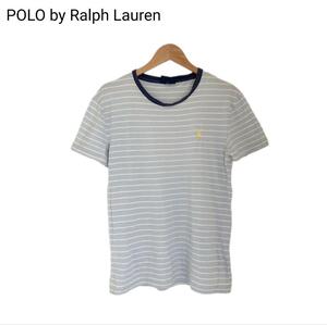 POLO by Ralph Lauren　Tシャツ　ボーダー柄　ポニー　Mサイズ