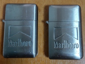 オイルライター マルボロ ZIPPO風？ 2個セット 送料込み