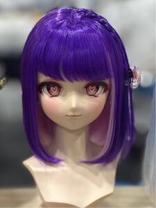 【キツネの美容院】10月通販　数量限定9 カスタム　ウィッグ　DD MDD SD 1/3 サイズ　ドール用　地雷系 ボブカット 119