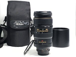 ◆美品・中古◆Nikon ED ニコン AF VR- Nikkor 80-400mm 望遠レンズ カメラレンズ ケース付き