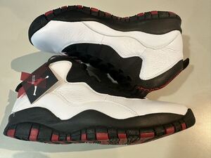 2011 NIKE AIR JORDAN RETRO 10 CHICAGO US9.5 新品 310805-100