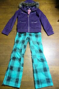 女性用 BURTON バートン スノーボードウエア LUSH JACKET + CHASE PANT 上下セット M*REWvolcom686atmysakanalogneffroxy