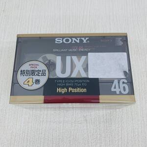 カセットテープ UXⅡ 46 SONY 4点セット ※2400010364242