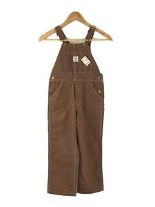 Carhartt◆オーバーオール/120cm/コットン/BRW/ACH-277 E746-1007