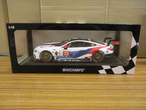 #w8【梱100】MINICHAMPS 1/18 BMW M6 GT3 ミニカー