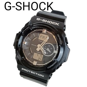 Y904-2 綺麗 カシオ CASIO G-SHOCK PROTECTION Gショック ジーショック 腕時計 ブラック 稼働品