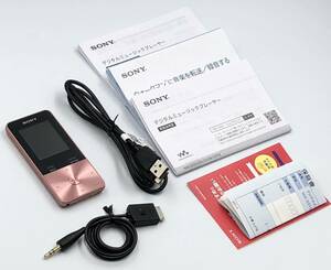 ◆◇外観極美品　バッテリー良好！　SONY WALKMAN NW-S315 16GB Bluetooth対応　スヌーピー柄◇◆