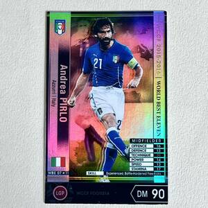 ♪♪WCCF 15-16 WBE アンドレア・ピルロ Andrea Pirlo Azzurri FOOTISTA版 変換カード ♪四点落札で普通郵便送料無料♪