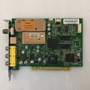 【中古】PCIカード TVチューナー PIX-DA021-FP2 Rev.01 HMVC27100FJ-W 管理番号ci726