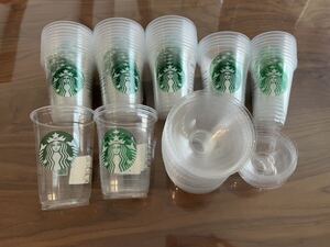 スターバックス プラカップ スタバ トールサイズ ショートサイズ プラスチックカップ STARBUCKS ベンティサイズ　グランデサイズ