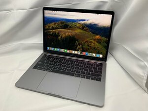 １円スタート！！ Apple MacBook Pro A1989 (13-inch, 2018, Four Thunderbolt 3ports) 外国語キーボード スペースグレイ [Nmc]