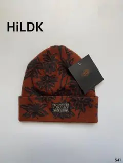 HiLDK ニット帽　ビーニー　オレンジ　新品