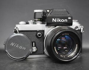 WW1-78 【現状品】 Nikon ニコン F2 フォトミック ボディ / NIKKOR 50mm 1:1.4 レンズ カメラ フィルムカメラ 簡易動作OK