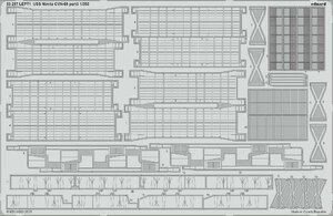 エデュアルド(53297) 1/350 USS Nimitz CVN-68 part3用エッチングパーツ(トランぺッター用)