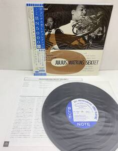 10インチレコード ジュリアス・ワトキンス・セクステット VOL.2 TOJJ-5064 帯付 予約限定 JULIUS WATKINS SEXTET BLUE NOTE ブルーノート