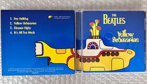 ビートルズ BEATLES YELLOW SUBMARINE SONGTRACK 4曲入りプロモCD付き CD