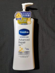 【識別グ】Vaseline ヴァセリン アドバンスドリペア ボディローション 無香性 ボディミルク 400ml