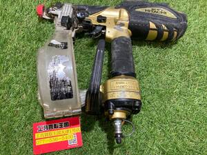 【中古品】】HiKOKIハイコーキ(日立工機) 41㎜高圧ねじ打機 メタリックゴールド WF4H2　ITHY2829O1NC