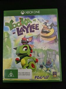 yooka laylee xbox one ユーカレイリー 海外版 北米版 ゲームソフト 