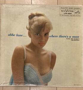 LP 美女ジャケ　Abbe Lane - Where There