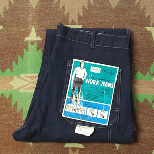 デッドストック 【シアーズ】 70s Sears Denim Work Pants 70年代 ワーク ペインター パンツ ネイビー デニム ヘラクレス ビンテージ60s80s