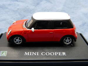 カララマ BMWミニクーパー レッド　Cararama　BMW Mini Cooper Red