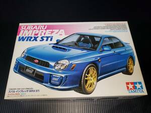 新品未組立品 タミヤ　1/24 スバル インプレッサ WRX　STi スポーツカーシリーズNO.231　ディスプレイモデル プラモデル