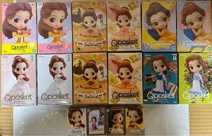 Qposket Disney ディズニー　ベル　Belle 16個セット　Beauty AND THE BEAST 美女と野獣