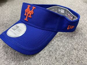 S/M ニューエラ NEWERA ニューヨーク メッツ NY Mets サンバイザー VISOR 公式 MLB メジャー 紫外線カット USA正規品 Clubhouse