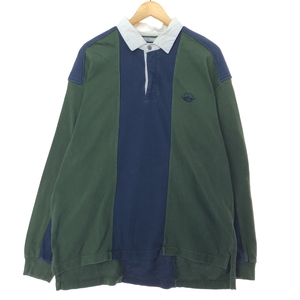 古着 DOCKERS 長袖 ラガーシャツ メンズXL /eaa456311