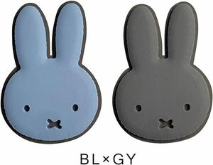 【 miffy ミッフィー 】mf ナンバーボルトキャップBL/GY