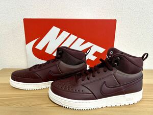 NIKE ナイキ コート ビジョン MID ウィンター 26.5㎝ 新品 バーガンディクラッシュ/プラムエクリプス/ファントム SNK1210