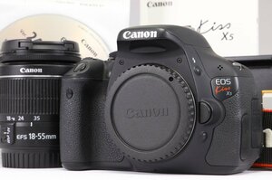 【 実用品 | 動作保証 】 Canon EOS Kiss X5 EF-S18-55 IS II レンズキット 【 シャッター数 8300回 | 欠品なし 】