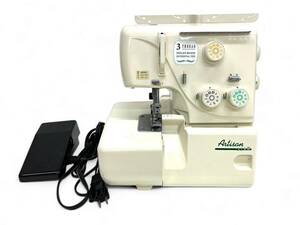 7M2★JUKI/ジューキ/sewig machine★ ロックミシン Artisan 370D/アーチザン【788型】 手工芸 ハンドクラフト ミシン lock sewing machine