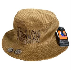 【即決】22AW 新品未使用 渋谷店限定 テンダーロイン BUCKET HAT 69 CORDUROY バケット ハット コーデュロイ ゴールド