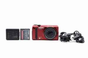 【光学極上品】Casio カシオ EX-ZR300 赤 レッド コンパクトデジタルカメラ #904