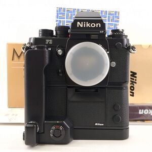 【グリップ白化】 Nikon F3 P 9026050 モータードライブ、コマ速変換機付き プロフェッショナル 一眼レフ カメラ ニコン 中古◆3104/磐田店