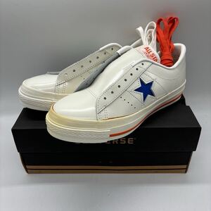 【23.5cm】Dead Stock Converse One Star Ox White Blue Orange コンバース ワンスター ローカット ホワイト ブルー オレンジ 日本製 022