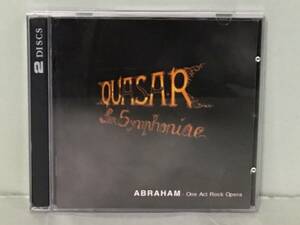 QUASAR LUX SYMPHONIAE / ABRAHAM - ONE ACT ROCK OPERA　　　1994年　　ドイツ盤2枚組CD　　　シンフォ