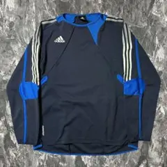 OLD adidas デザイン ロングTシャツ ロンT 古着