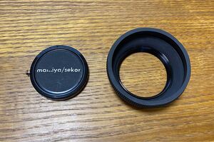 ★MAMIYA SEKOR ES★レンズキャップ52mm★ラバーフード★マミヤ XTL★