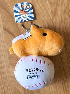 カピバラさん meets プロ野球 北海道日本ハムファイターズ ぬいぐるみ マスコット 【新品タグ付き】 2012年 当時物 激レア 希少