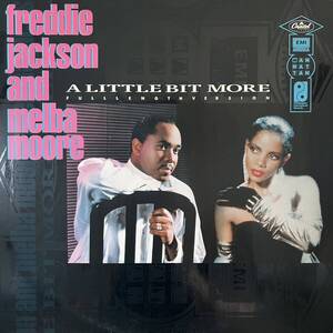 FREDDIE JACKSON MELBA MOORE A LITTLE BIT MORE ジャケットダメージあり。画像にてご確認下さい。