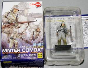 ■即決童友社 1/35コンバットフィギュア第1弾 ドイツ冬季装備兵士（ライフル弾込め）新品